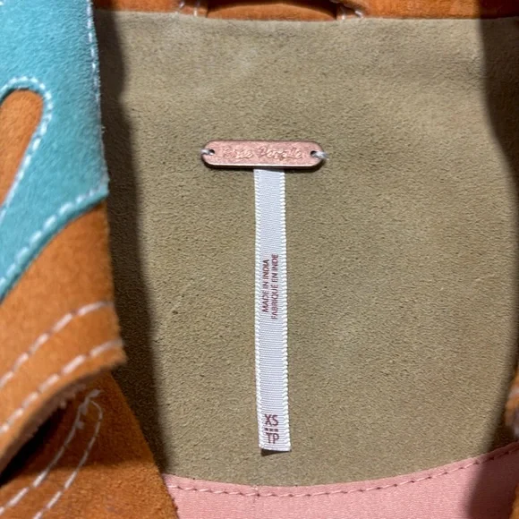 Free People EUC Suede Jacket Sz: XS - Picture 12 of 14